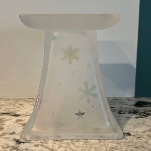 Party Lite Snowflake Candle Base